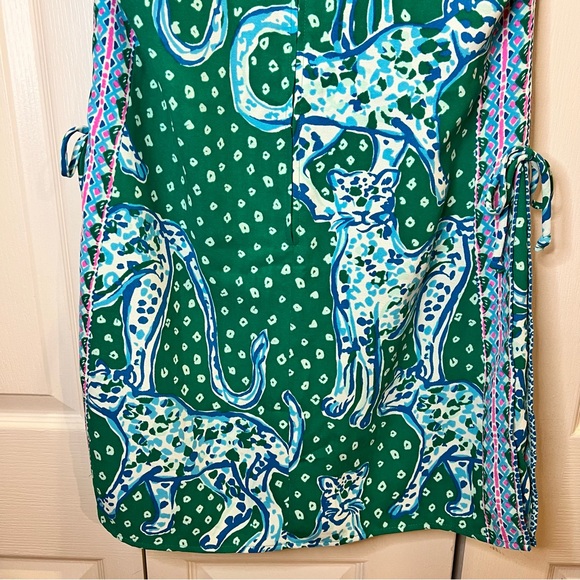 Lilly Pulitzer On the Prowl Pear Romper 10 - Picture 4 of 8